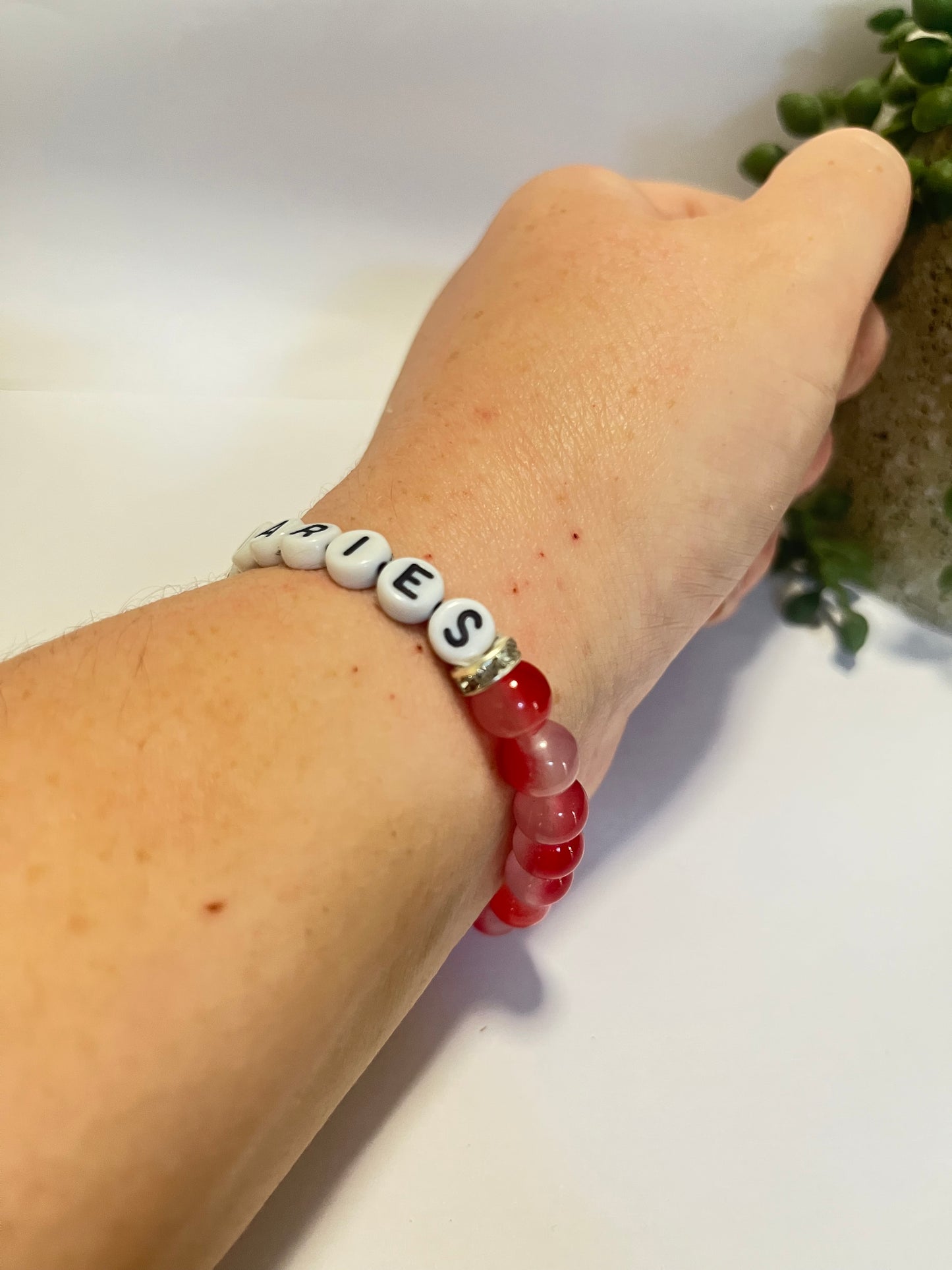 Beaded Vampire Inspired Bracelet