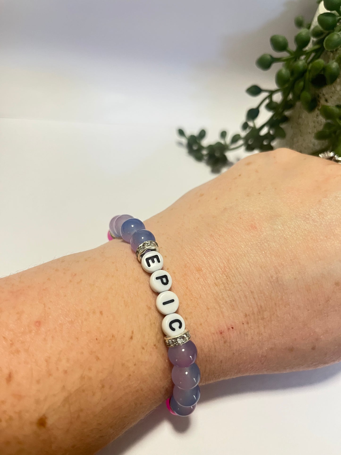 I was feeling ‘epic’ beaded bracelet