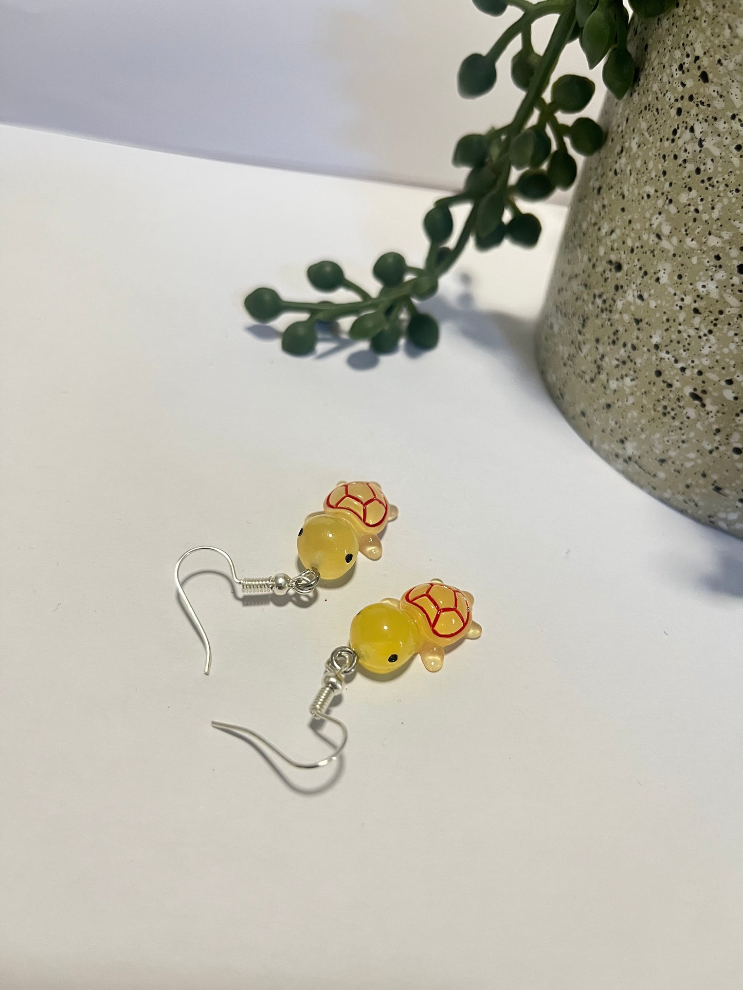 Turtle Dangle Earrings