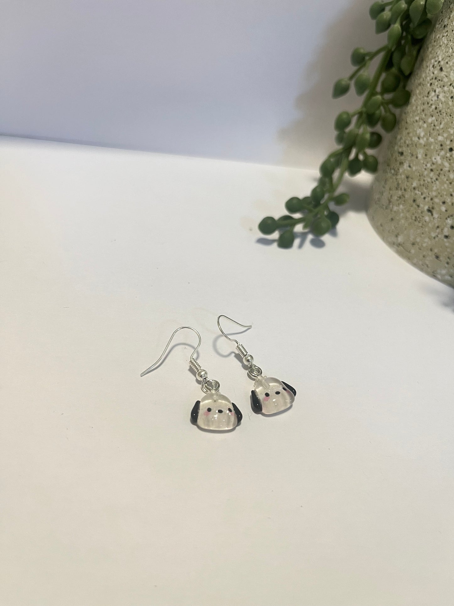 Cartoon Dog Dangle Earring