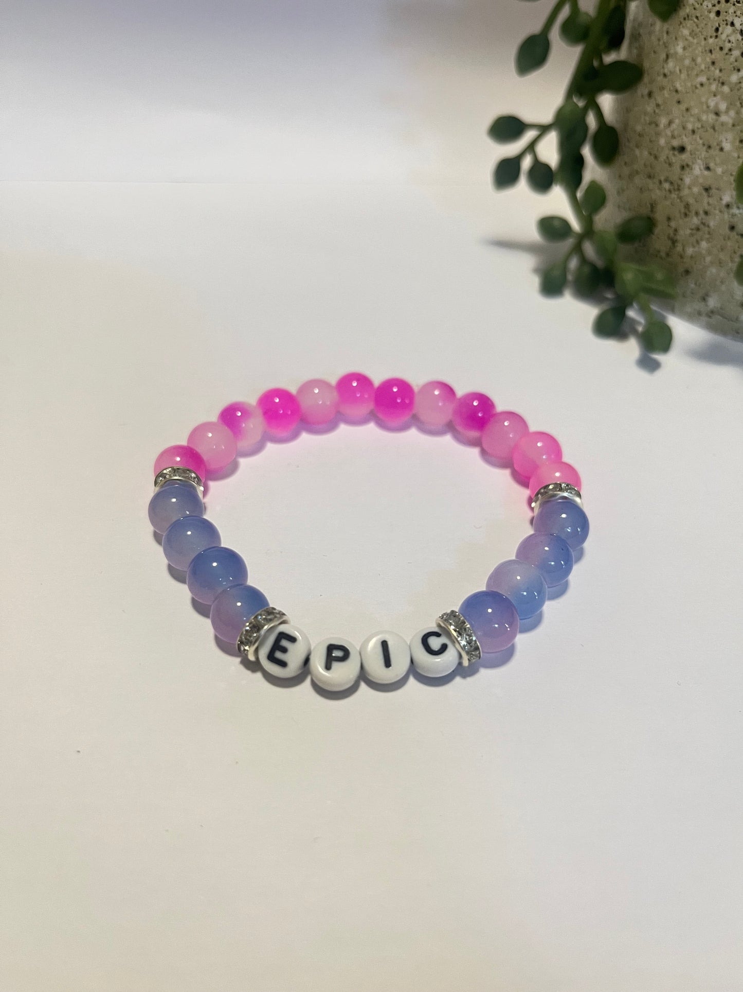 I was feeling ‘epic’ beaded bracelet