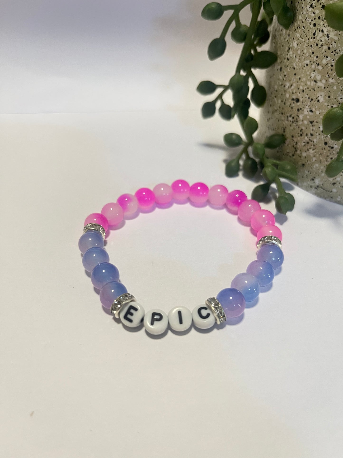 I was feeling ‘epic’ beaded bracelet