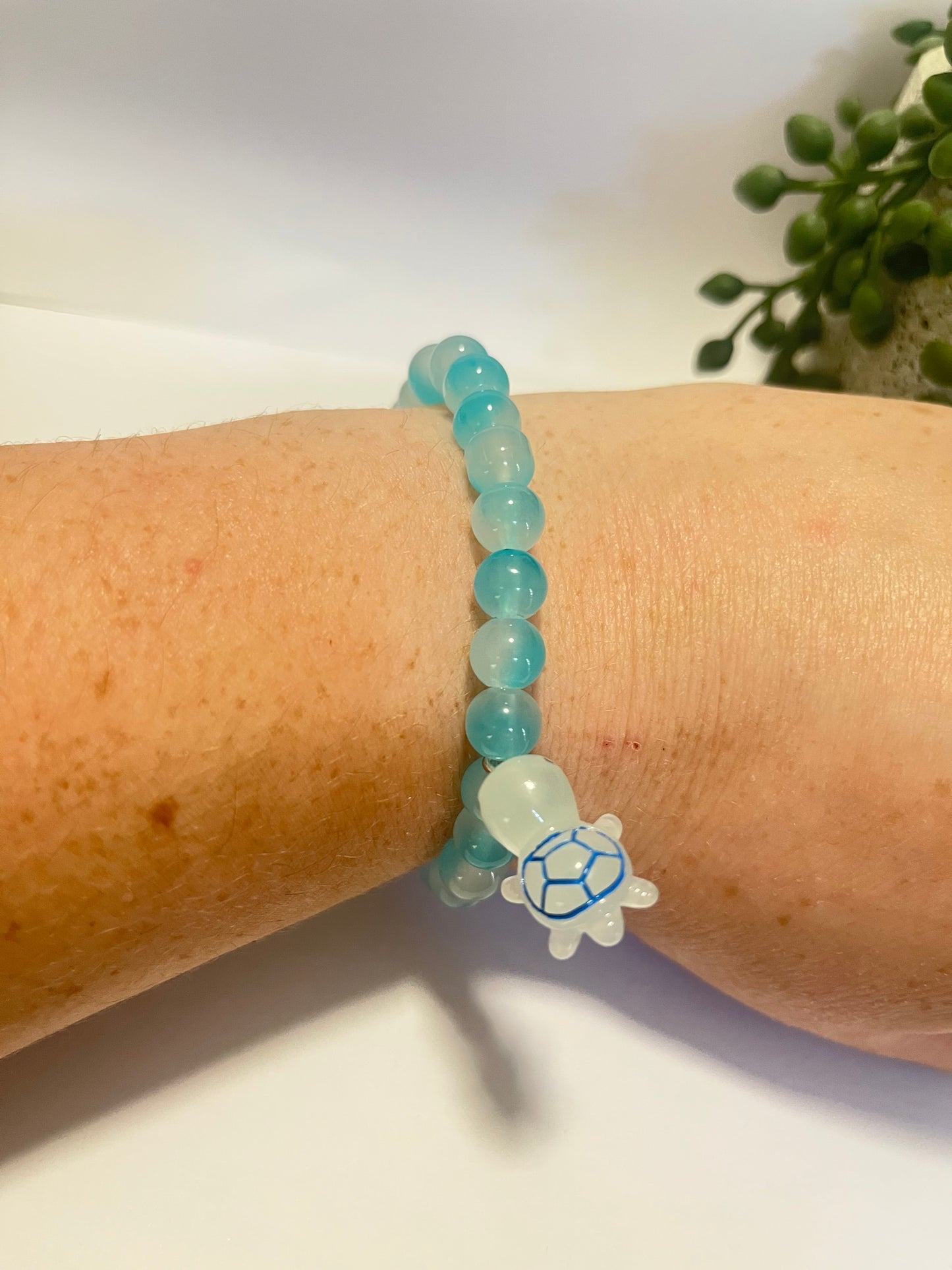 Turtle Beaded Bracelet