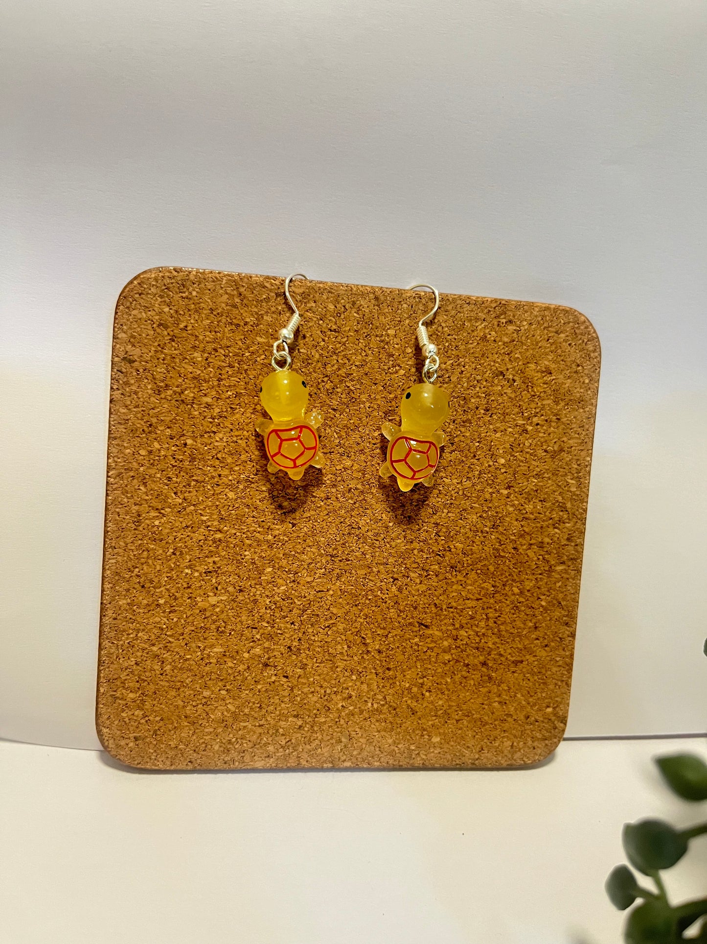 Turtle Dangle Earrings