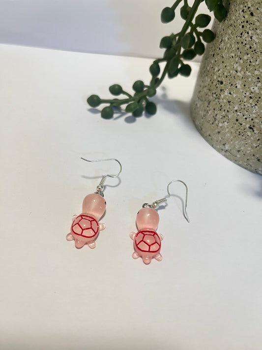 Turtle Dangle Earrings