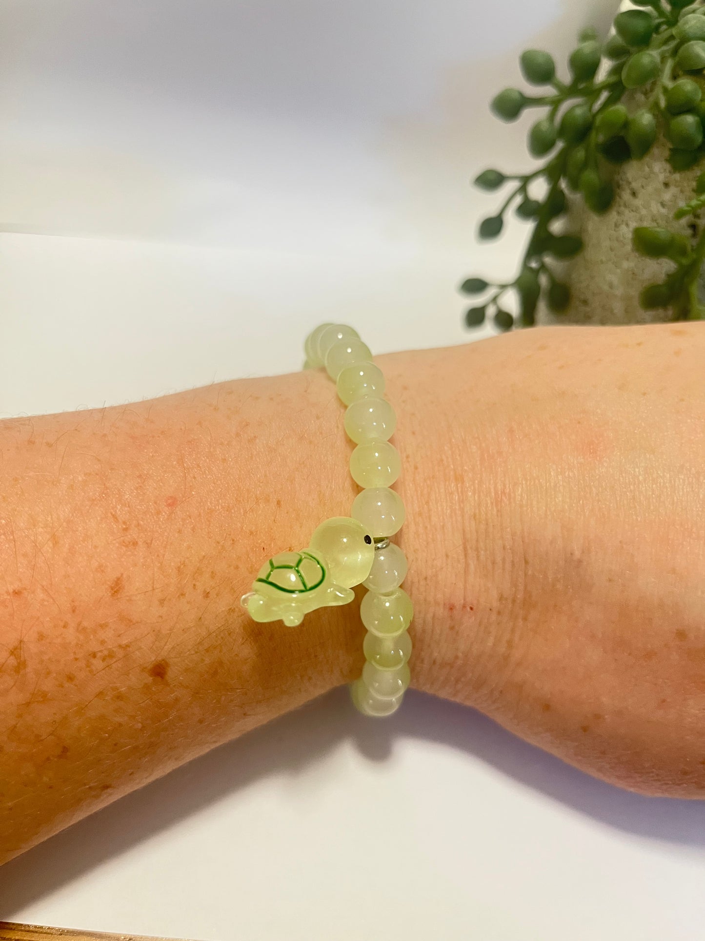 Turtle Beaded Bracelet