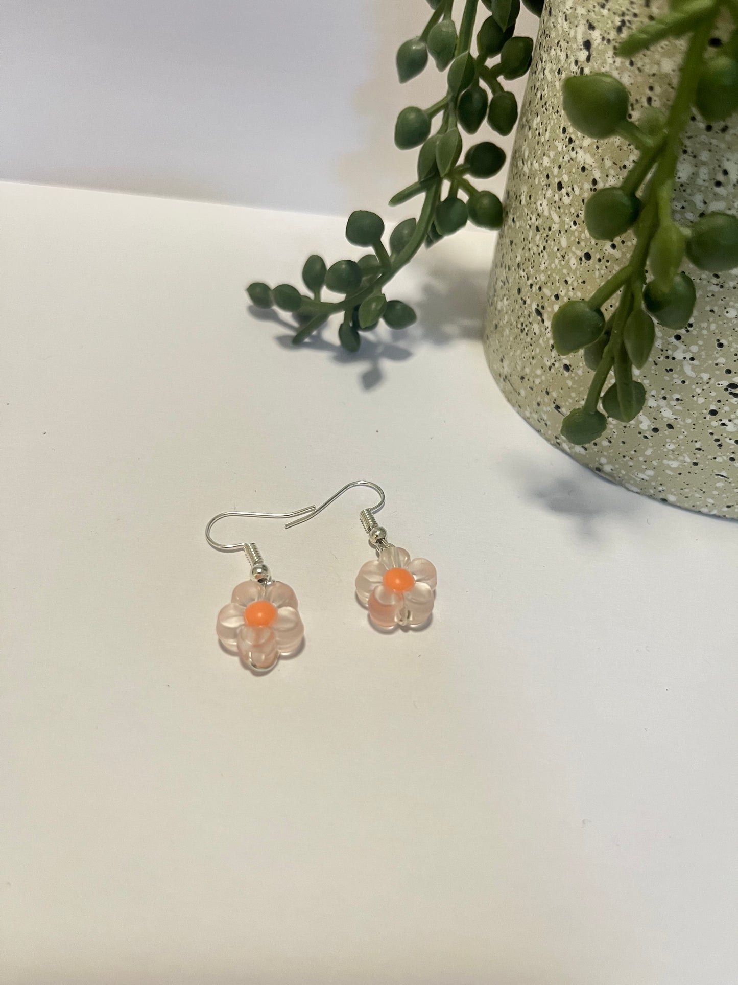 Flower Dangle Earrings