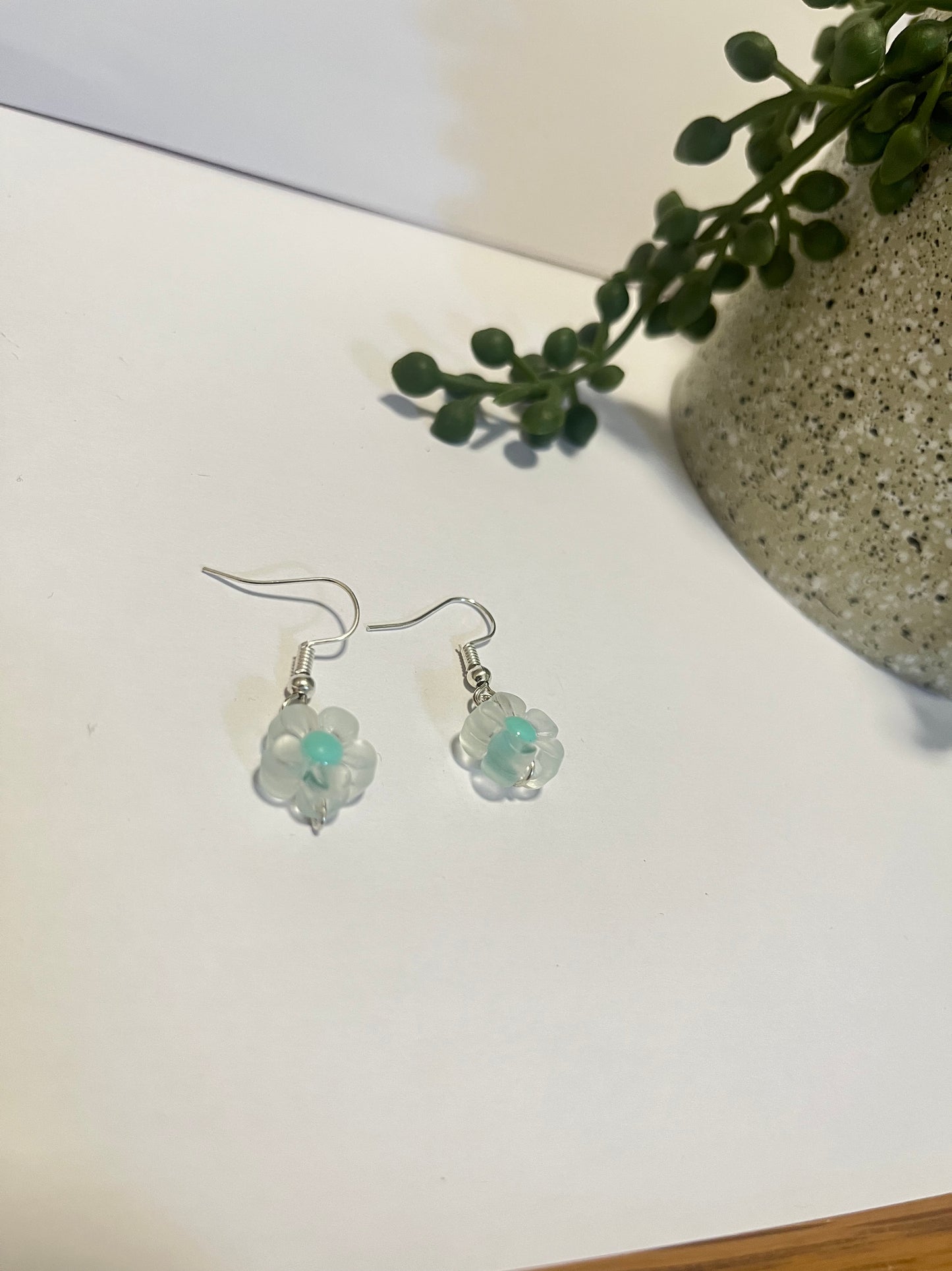 Flower Dangle Earrings