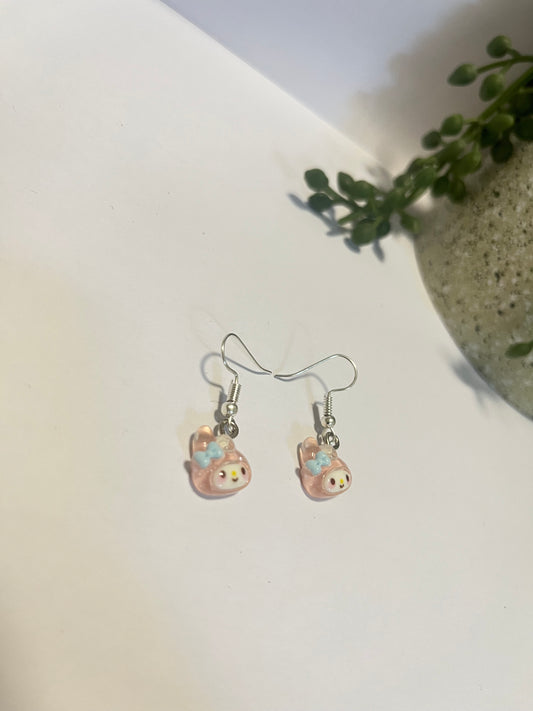 Dreamy Bunny Dangle Earrings