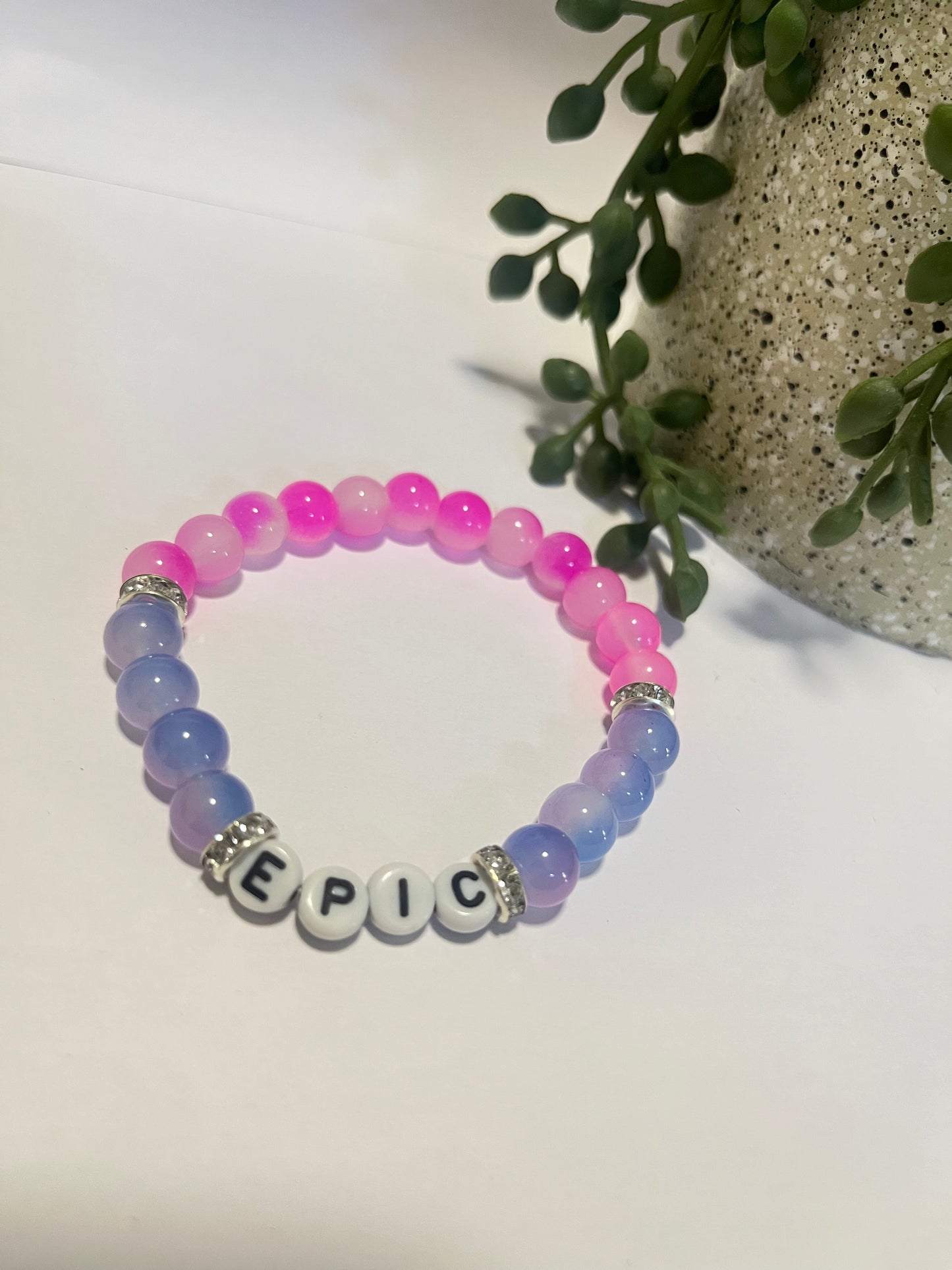 I was feeling ‘epic’ beaded bracelet