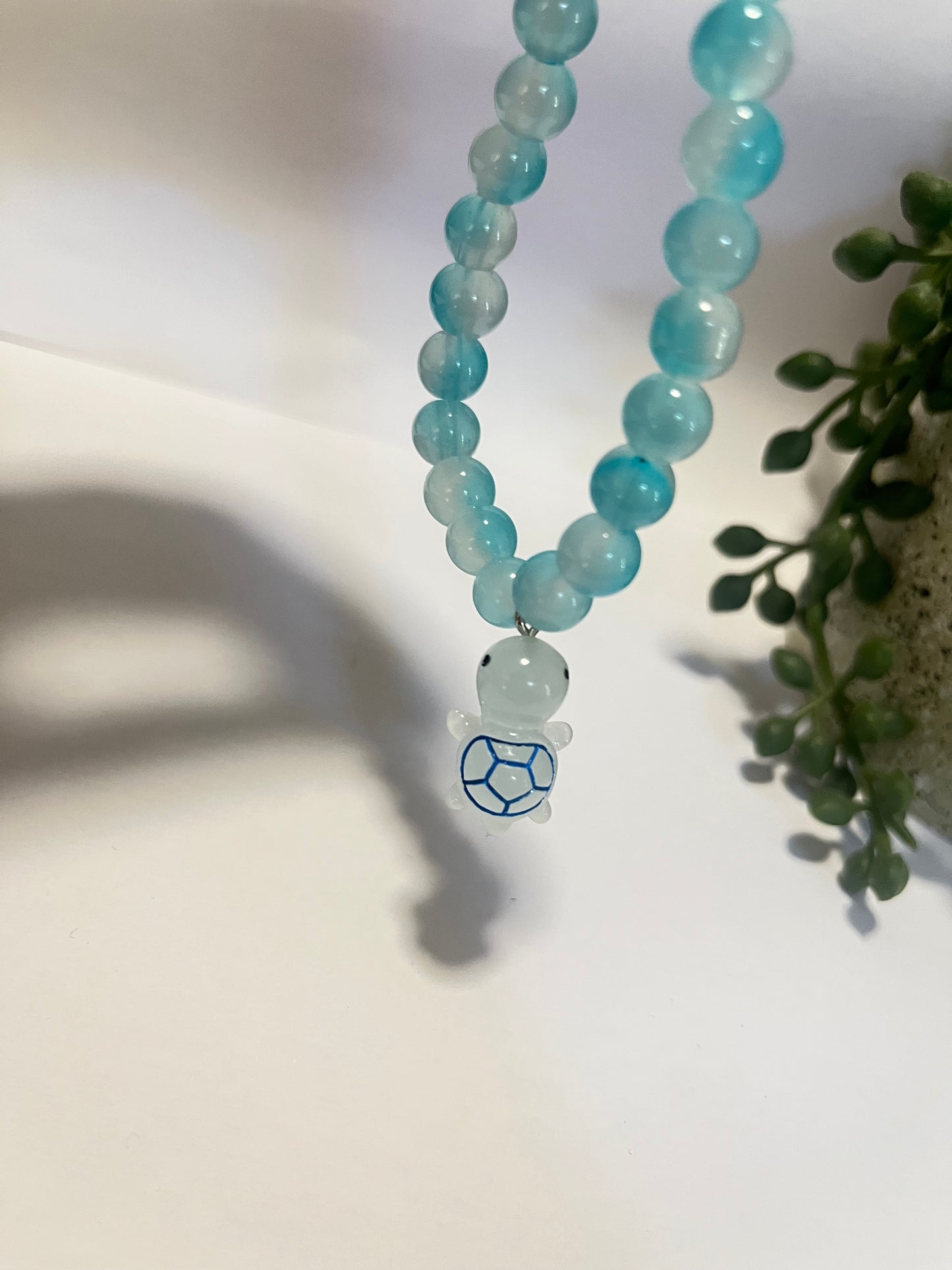 Turtle Beaded Bracelet