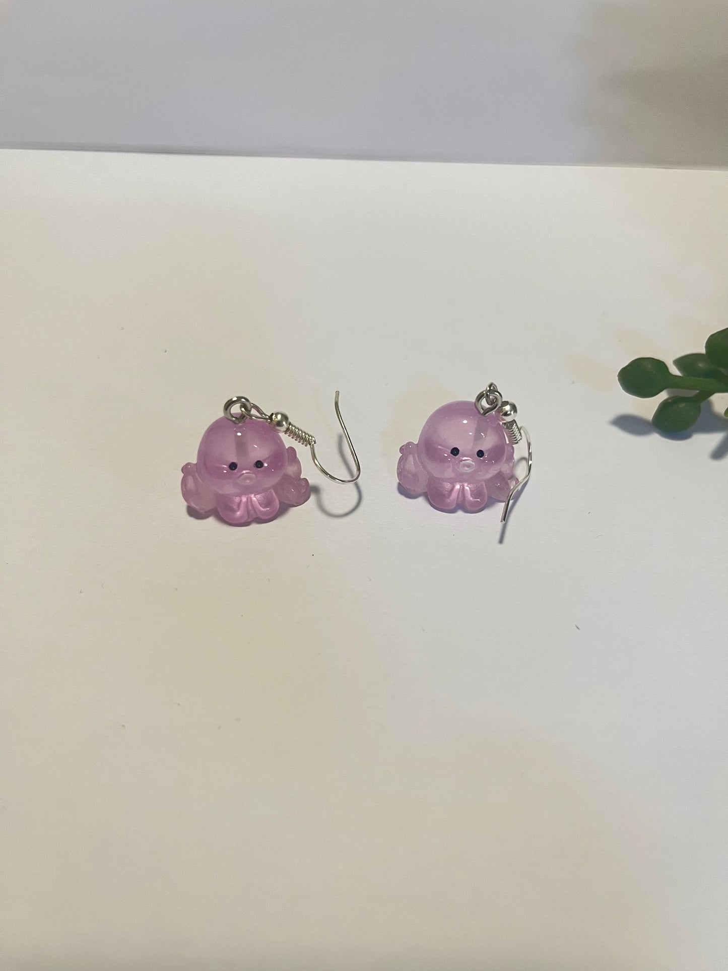 Octopus Dangle Earrings