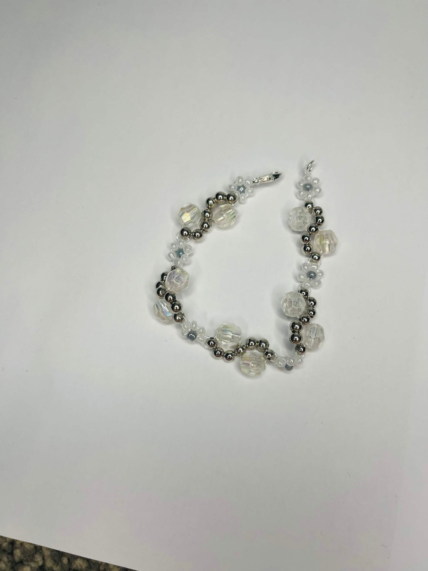 Daisy Chain Crystal Wave Bracelets