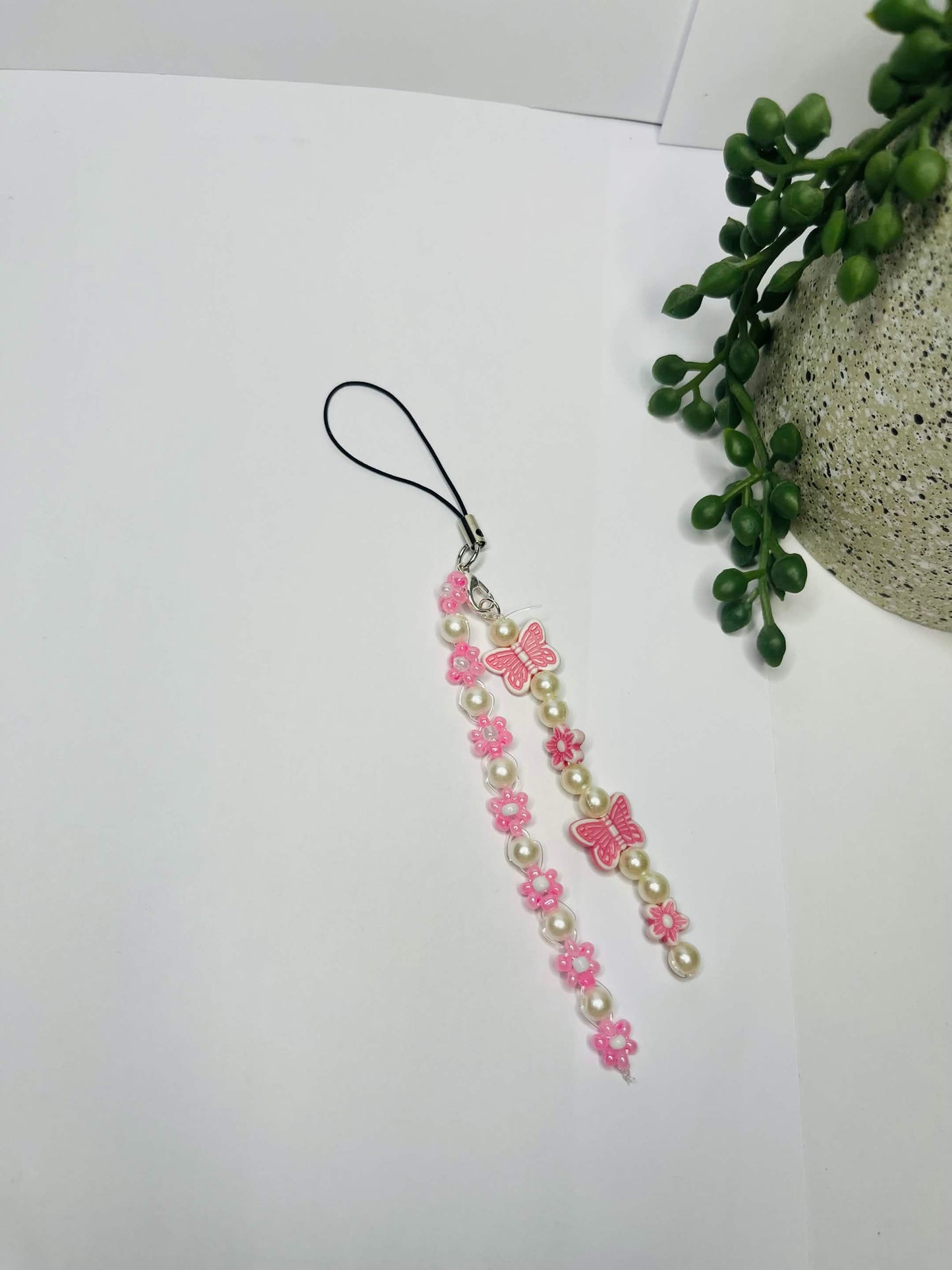 Sweetheart Pearls Phone Charms